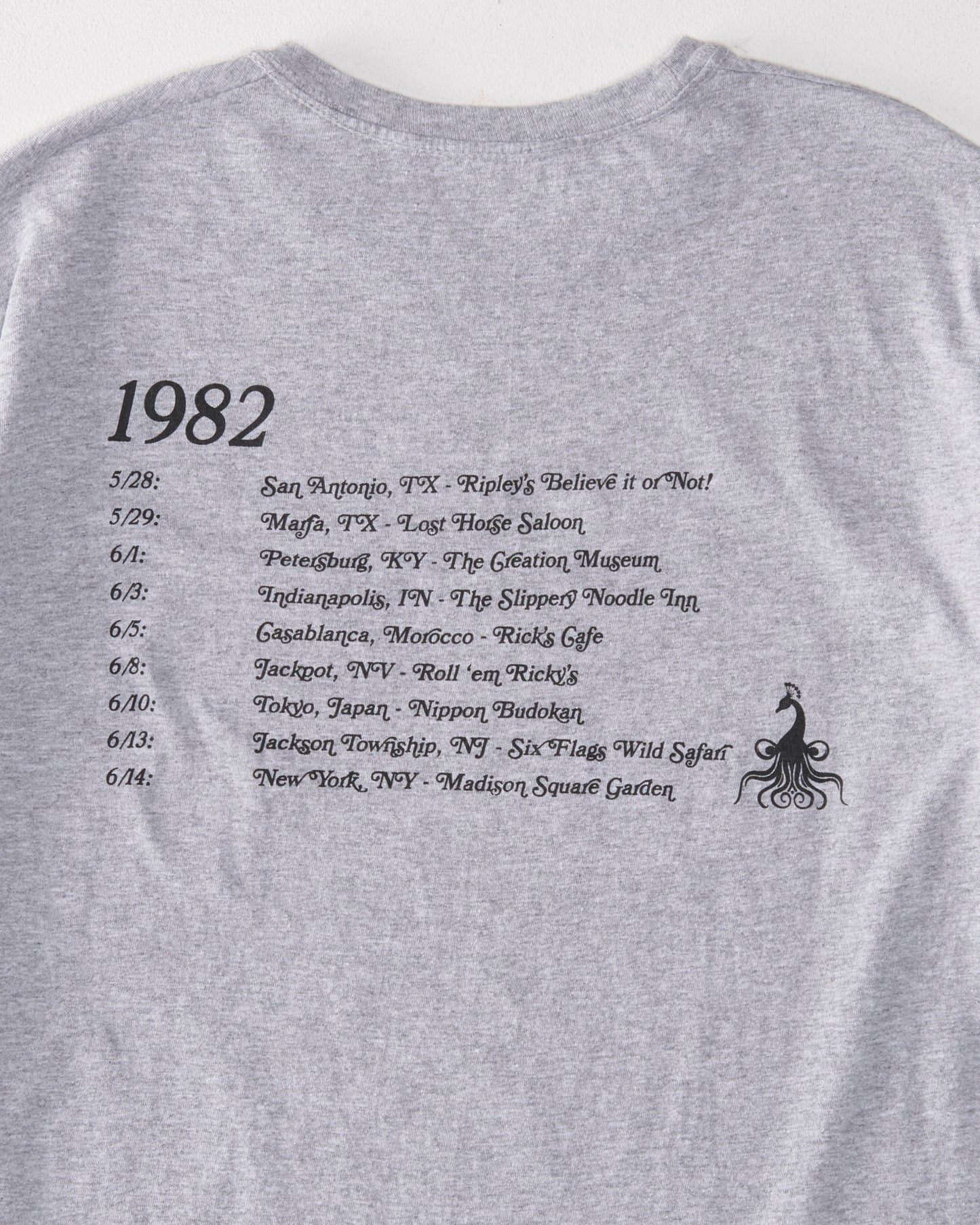 Peacocktopus Vintage T Shirt, edition 2/20